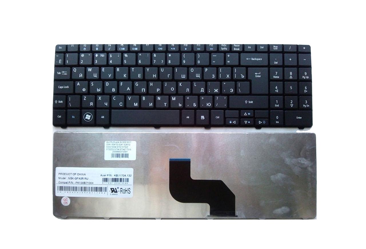 Клавіатура для ноутбука Acer Gateway EC58 матова (KB.I170A.277) - фото 2