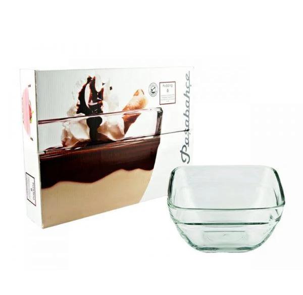 Набор креманок для пудинга Pasabahce Pudding 53113 375 мм 6 шт.