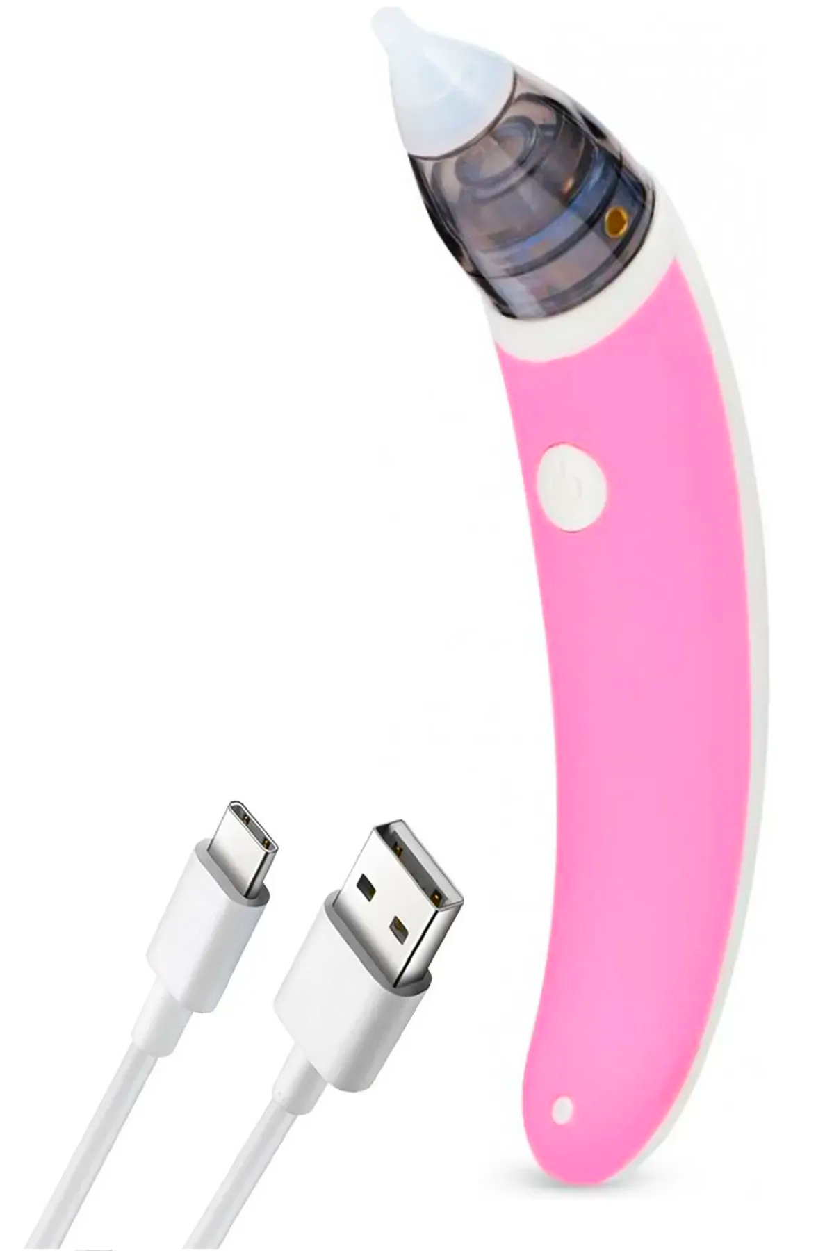 Аспиратор электрический носовой USB NASAL ASPIRATOR Розовый (25562745)