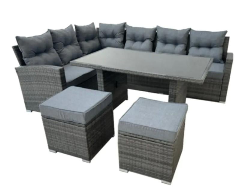 Комплект садовой мебели Garden Line мягкий для улицы Серый