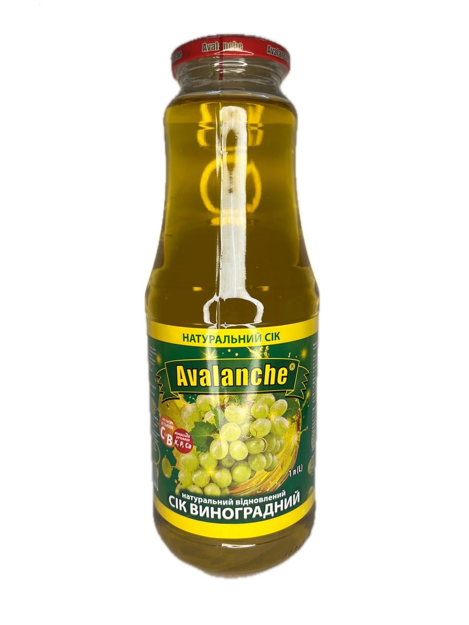 Сік виноградний Avalanche відновлений 1 л (7702370465031)