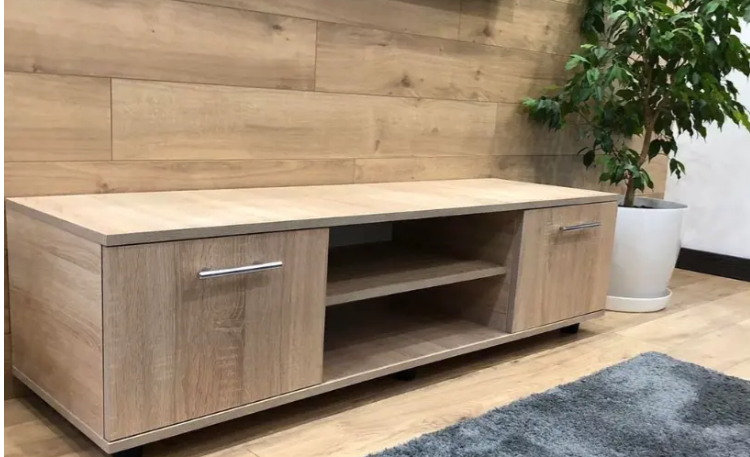 Тумба под телевизор Smart 1390х400х380 мм Дуб Сонома