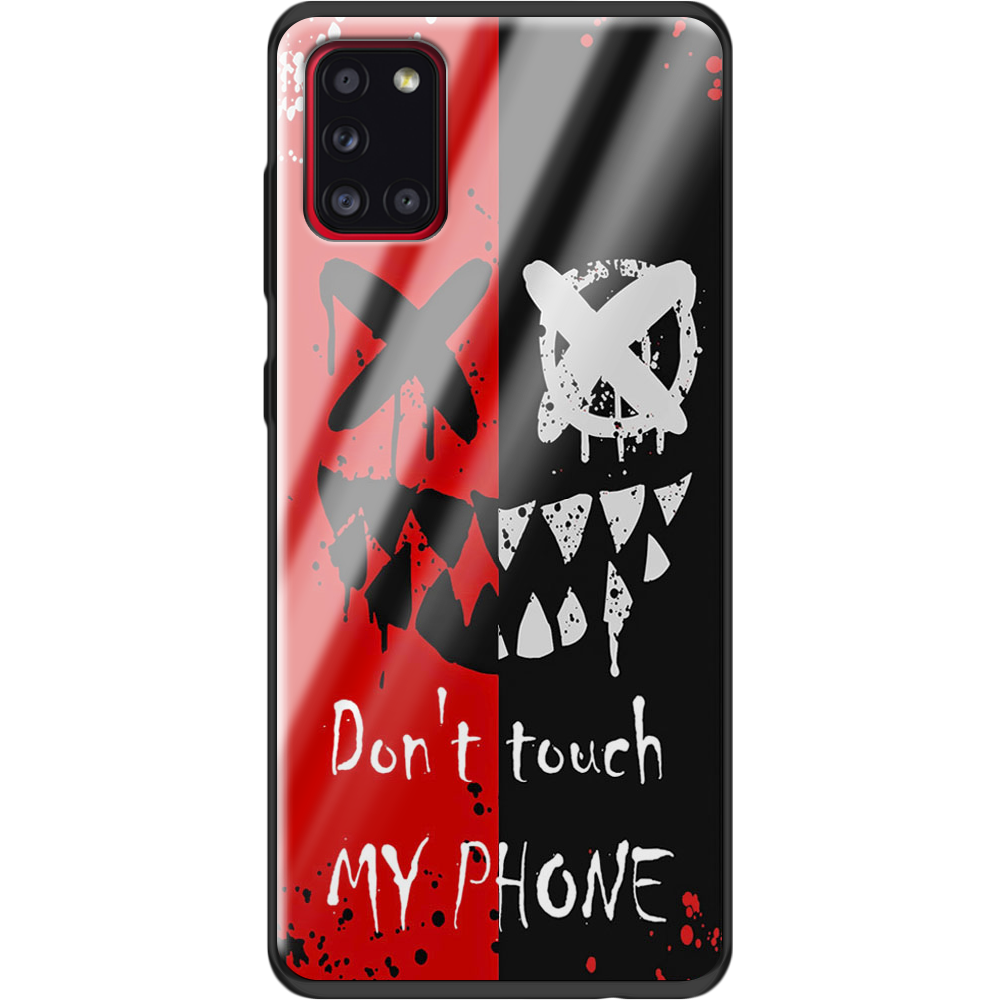 Чохол Boxface Samsung A315 Galaxy A31 Bad Smile Чорний силікон зі склом (39470-up2468-40094)