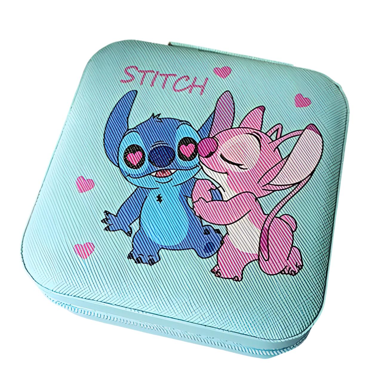 Сундук-органайзер для ребенка Стич и Ангел Голубой (24-559)