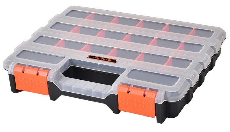 Органайзер Tactix 18 отделений 250x210x40 мм плоский пластиковый (INSBXBXP1320017PT0)