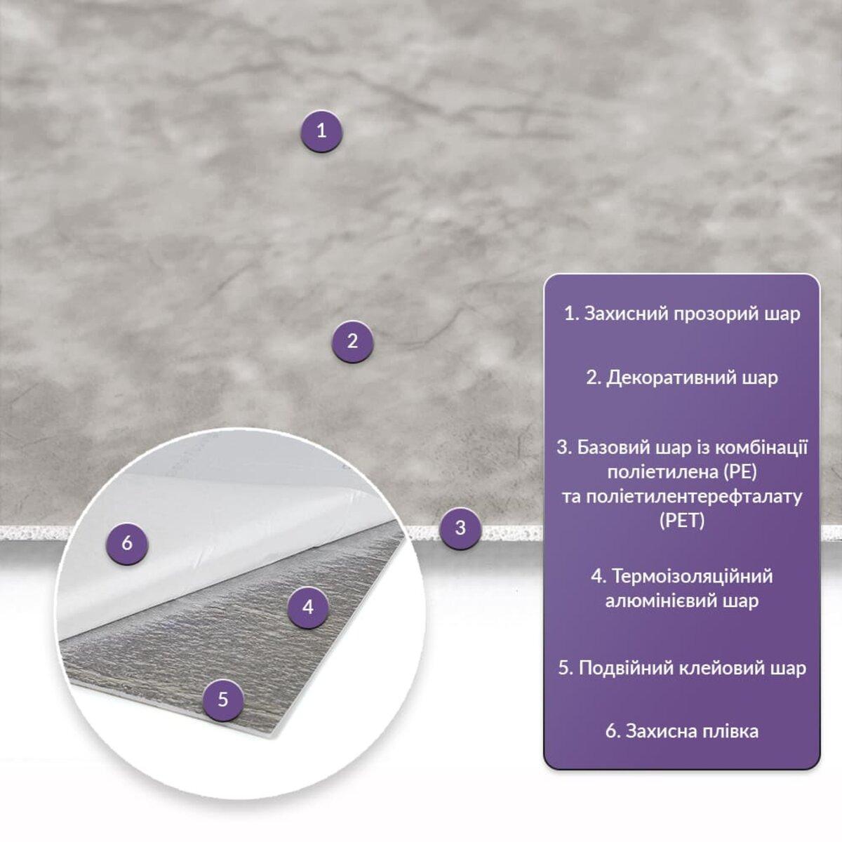 Плитка стінова самоклеюча 600х300х2 мм (SW-00002315) - фото 2 Плитка стінова самоклеюча 600х300х2 мм (SW-00002315) - фото 2