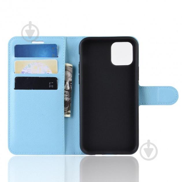 Чехол-книжка Litchie Wallet для Apple iPhone 11 Pro Max Blue (hub_cpQN91389) - фото 3