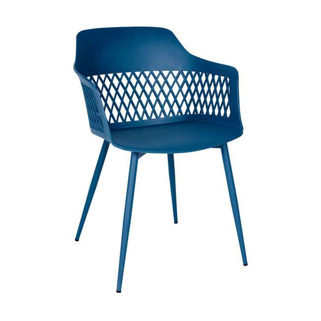 Стул пластик Wow chair Синий