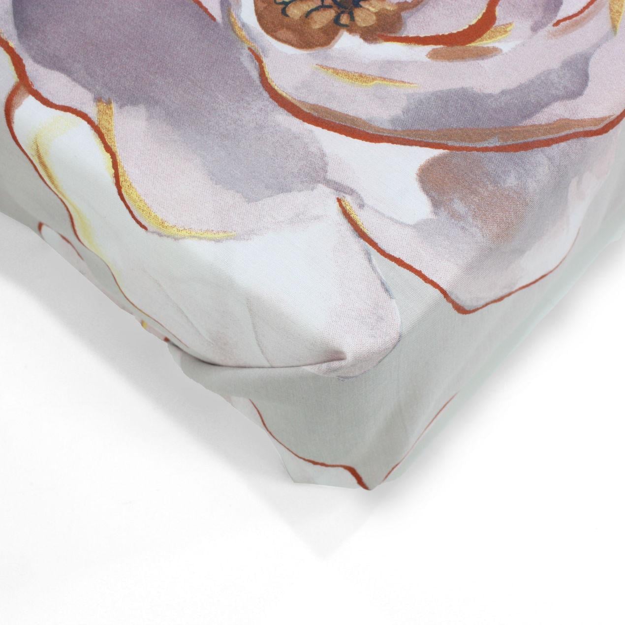 Простынь на резинке С0219 220х240 см Розовый/Серый (157480)