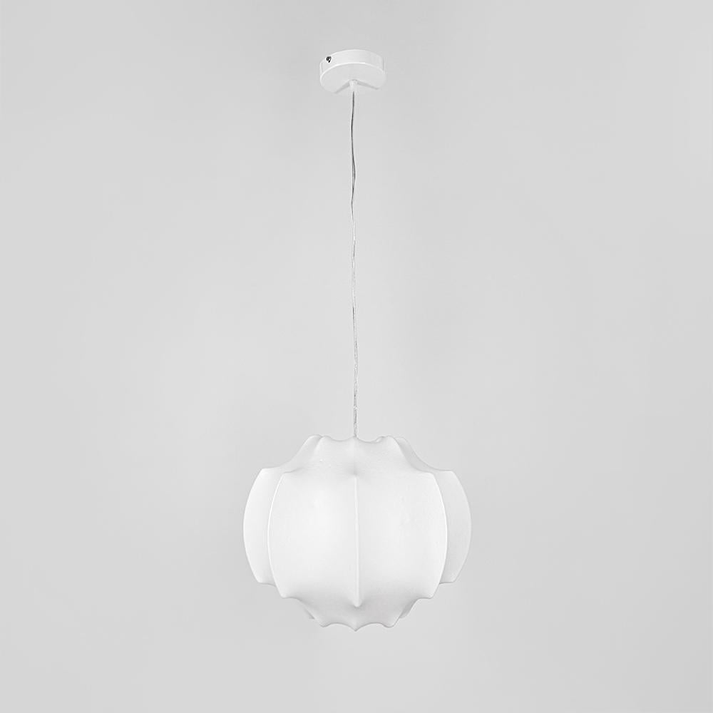 Светильник с белым абажуром в стиле Wabi-sabi 50х45 см (PLP 05-500х450)