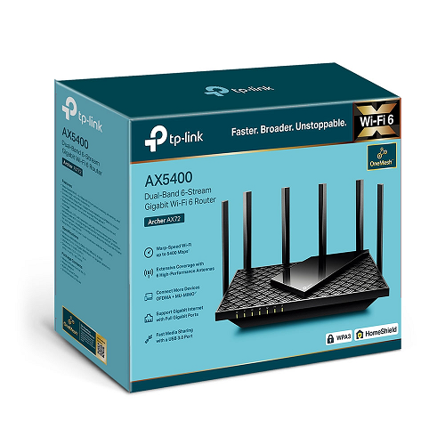 Маршрутизатор TP-Link Archer AX72 AX5400 (569bb36f) - фото 4