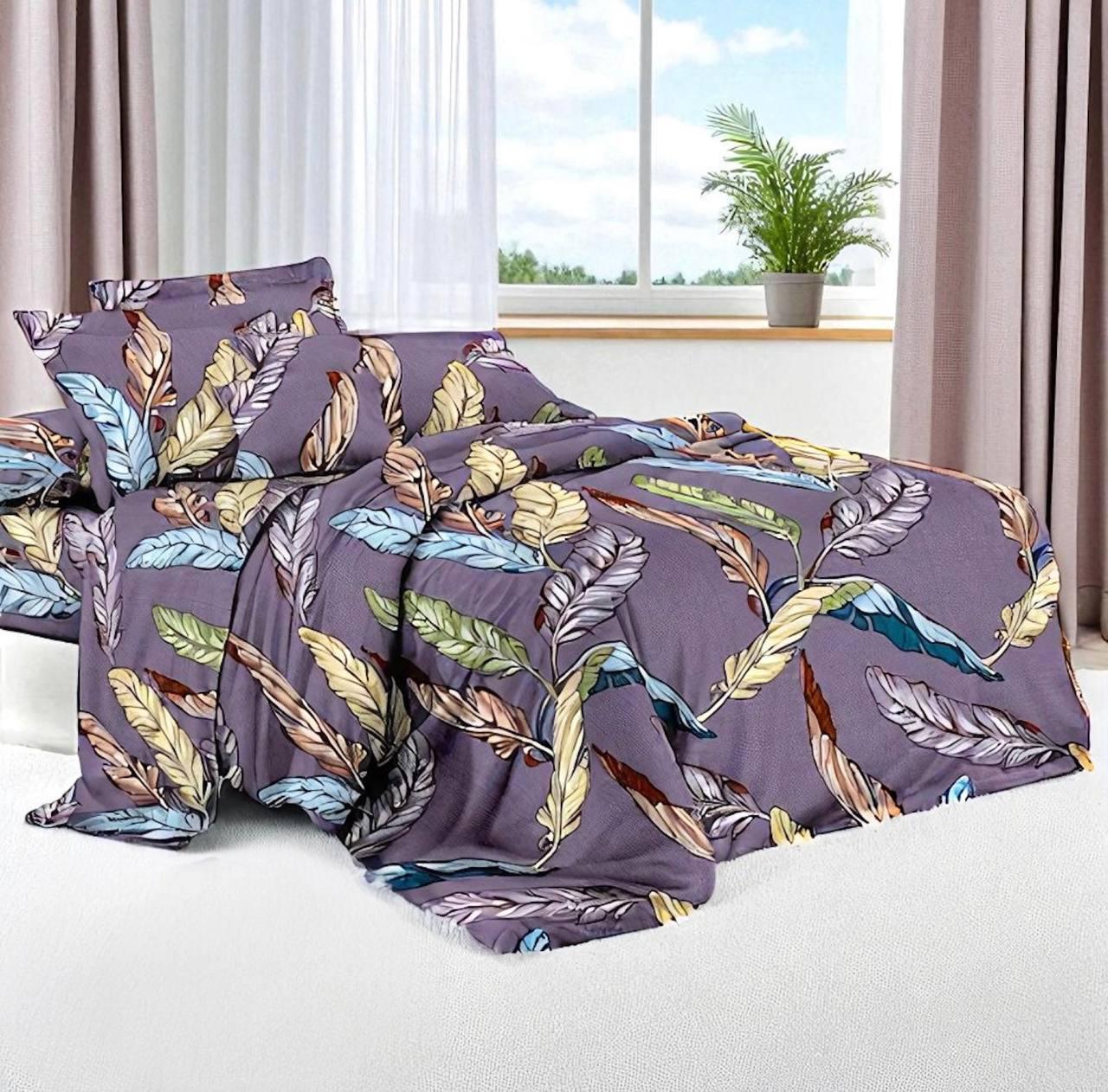 Комплект постільної білизни Vital-Textile бязь 3D Premium двоспальний 180x220 см (BP2-326)