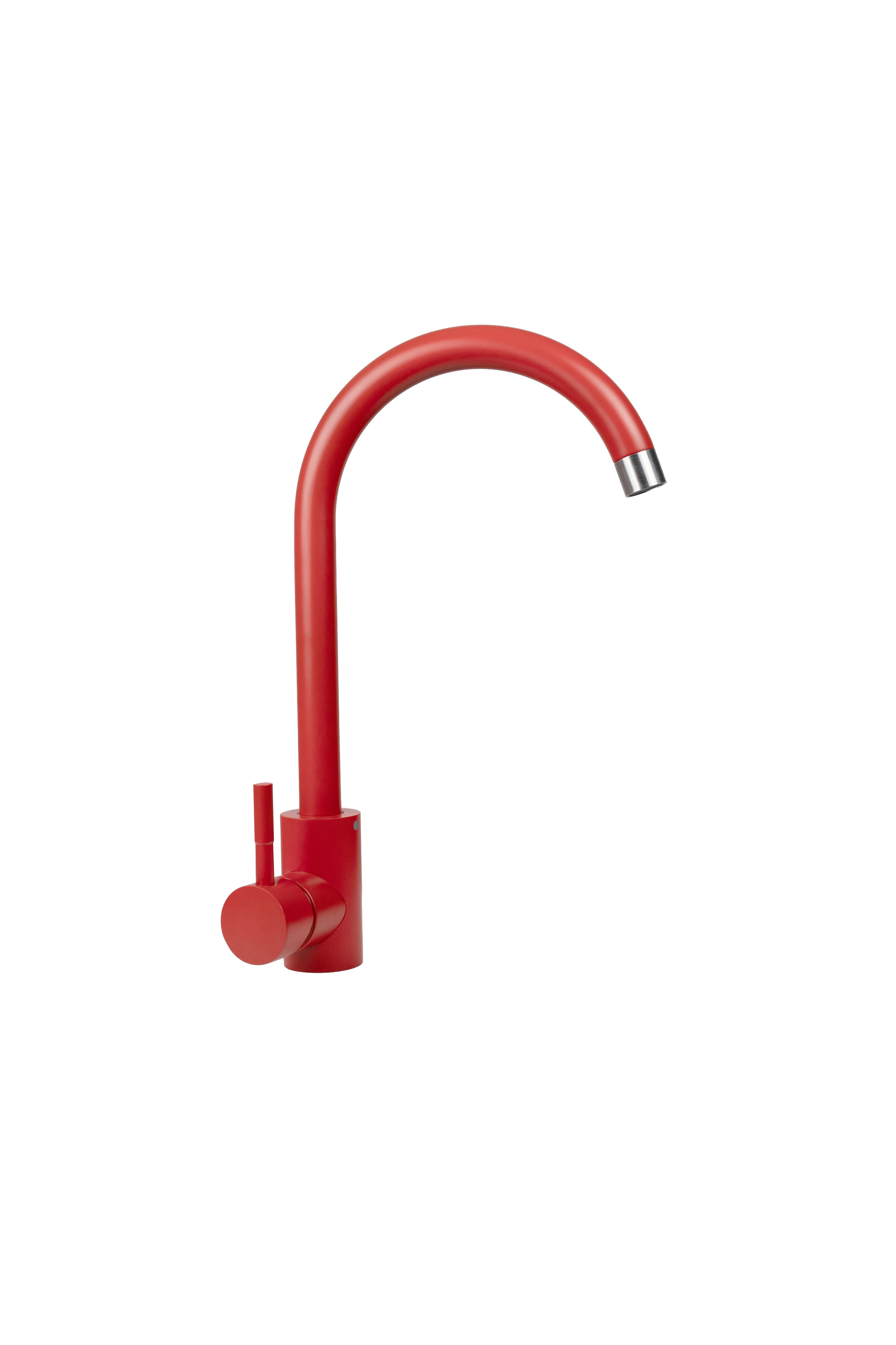 Смеситель кухонный Germece 3008A Красный (000028753)