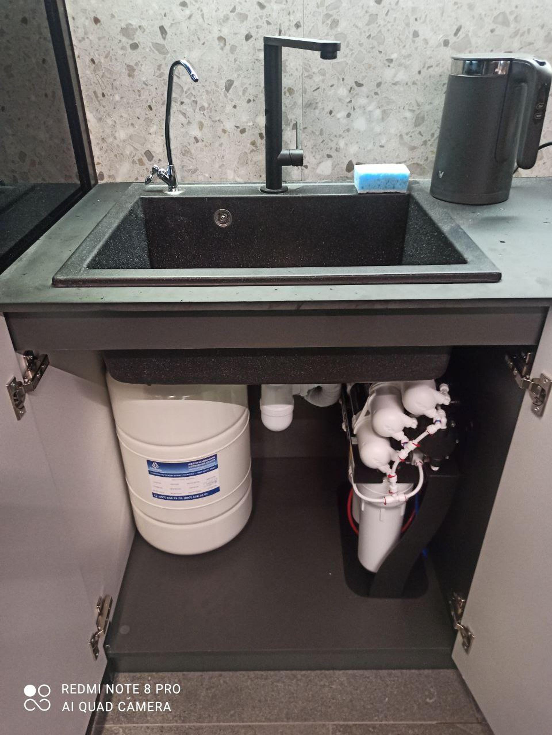 Фильтр обратного осмоса Ecosoft RObust MINI с 6 степенями очистки воды - фото 5