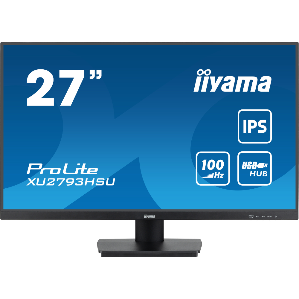 Монітор ігровий IPS Iiyama XU2793HSU-B6 безрамковий екран 27" Чорний (ae9b29dc)