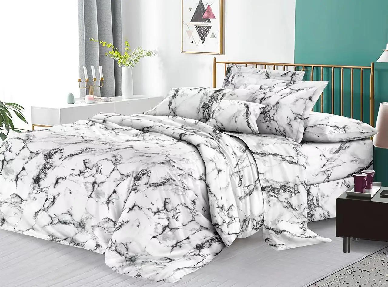 Комплект постельного белья Мармур евро бязь 200х215 см (mc2045964) - фото 1 Комплект постельного белья Мармур евро бязь 200х215 см (mc2045964) - фото 1
