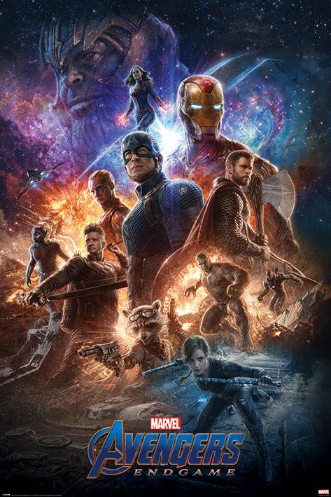 Постер плакат Месники Фінал З Попелу/Avengers Endgame From The Ashes 61x91,5 см