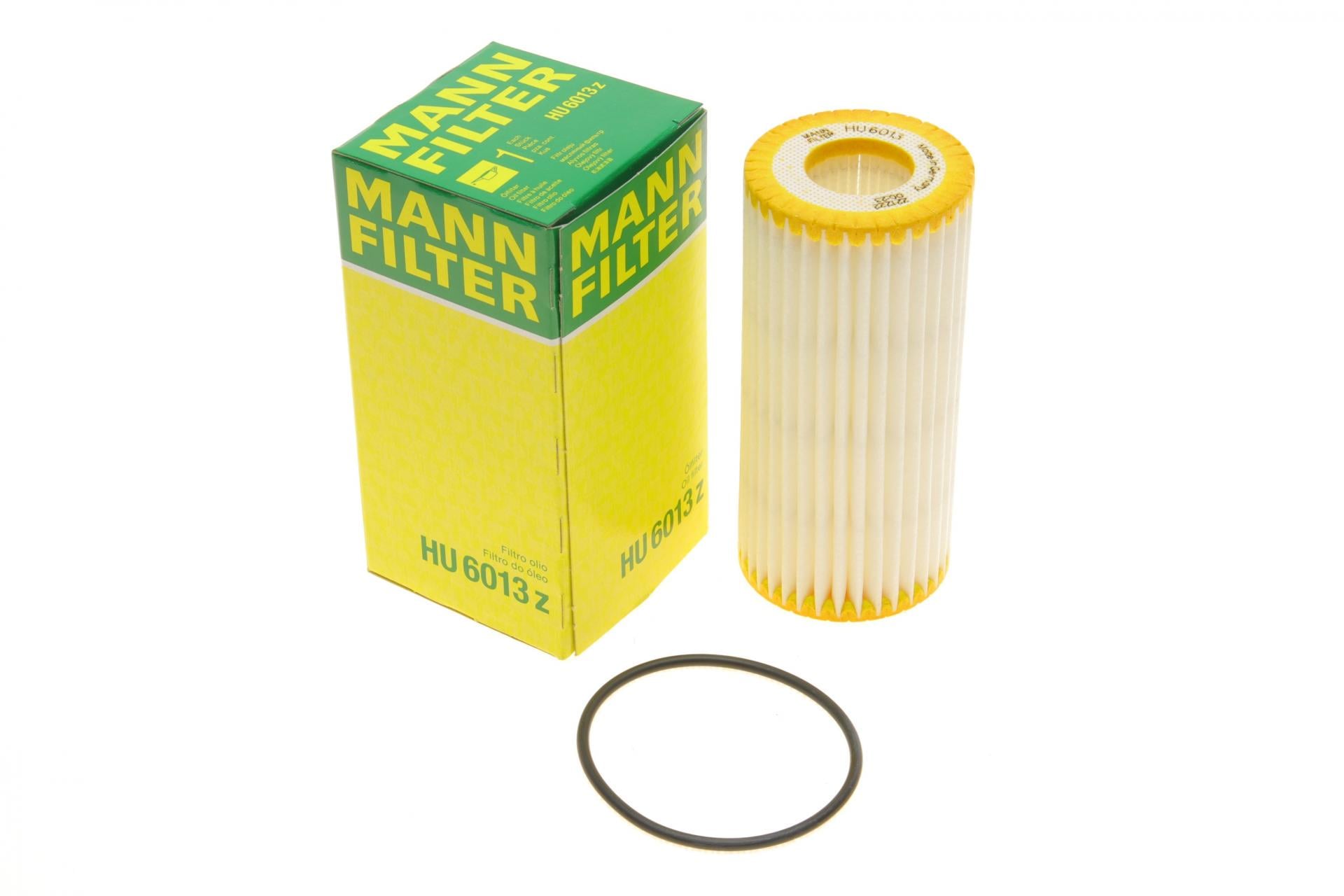 Фильтр масляный Mann-Filter для Audi A6/Q5/Q7 2,0 TFSI 12-/VW Passat/Golf VII 2,0GTI 14- (HU 6013 Z)