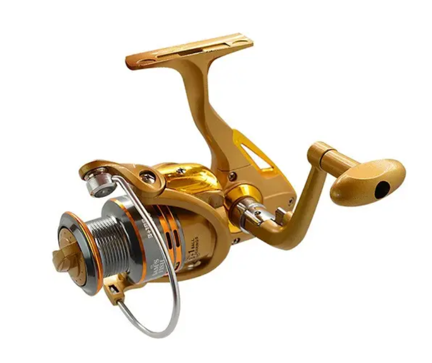 Котушка риболовна Sams Fish 2000 3+1bb алюмінієва шпуля Gold (SF24142-2) Котушка риболовна Sams Fish 2000 3+1bb алюмінієва шпуля Gold (SF24142-2)