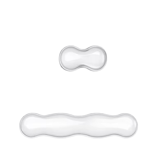 Килимок-підставка під руки з ефектом пам'яті Neon Прозорий (494213369)