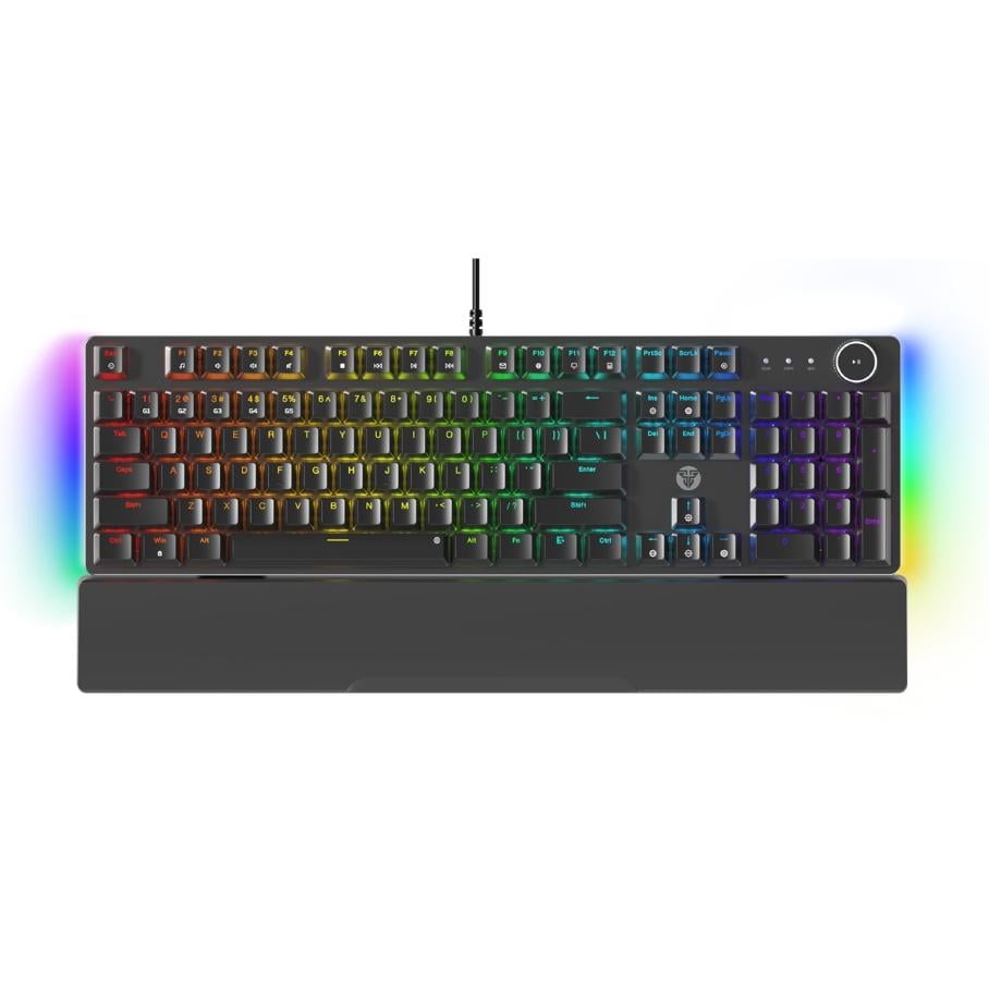Клавиатура игровая механическая Fantech MAXPOWER II MK894 104 клавиши Speed Grey Switch Hot-Swap 5-pin RGB Full Anti-ghosting (36674228)