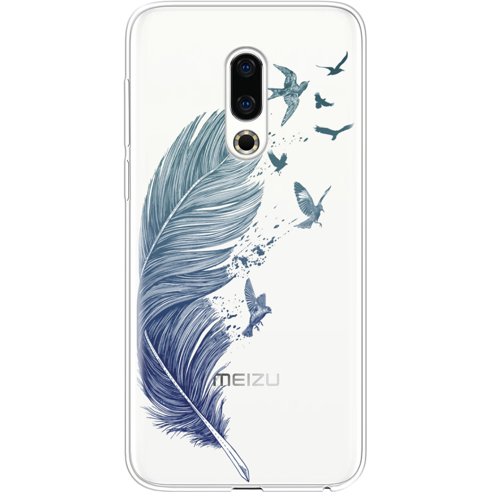 Чехол BoxFace Meizu 16 TH Feather Прозрачный силикон (35817-cc38-35817)
