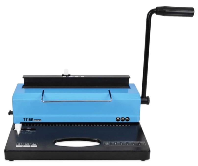 Биндер на металлическую пружину YIBO T118R круглые отверстия (000015032)