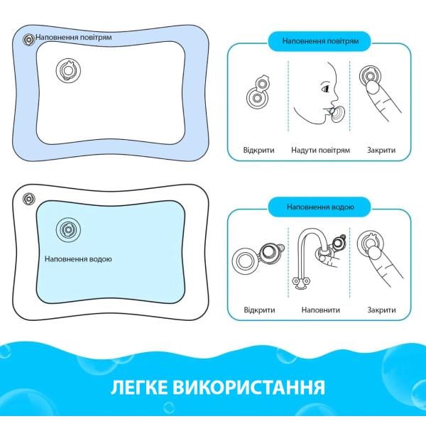 Развивающий игровой акваковрик Океан 65х47 см - фото 2