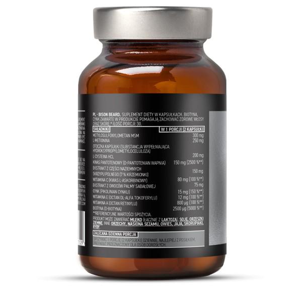 Витамины OstroVit Bison Beard 60 капсул - фото 2