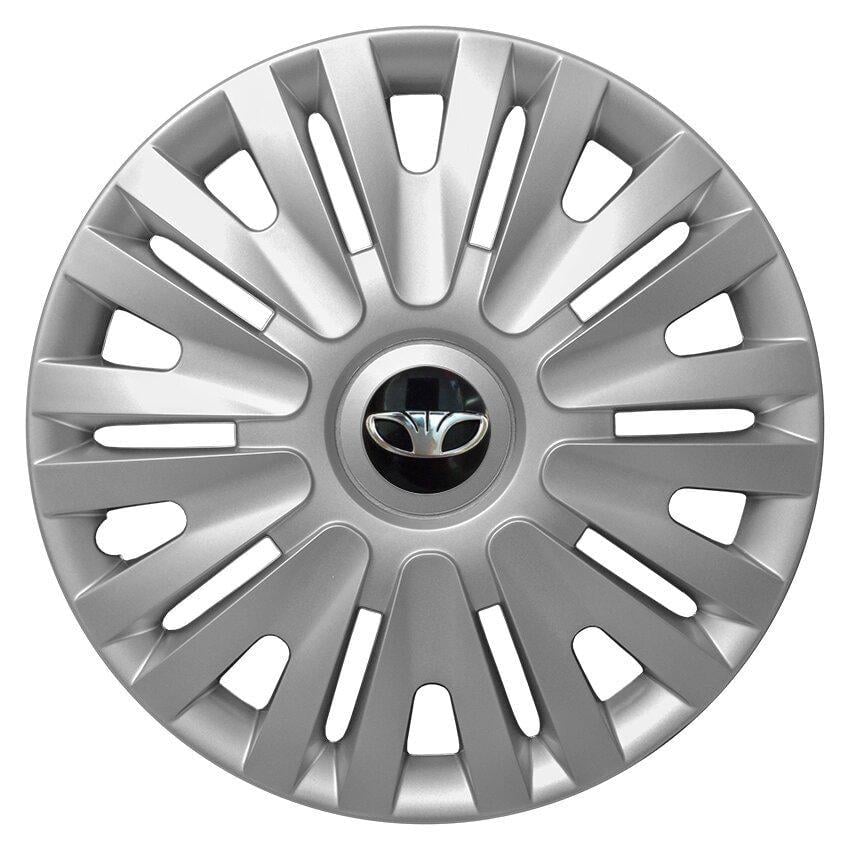Комплект колпаков JAWOPLAST Alpha R13 для Daewoo 4 шт. Silver (28435094)