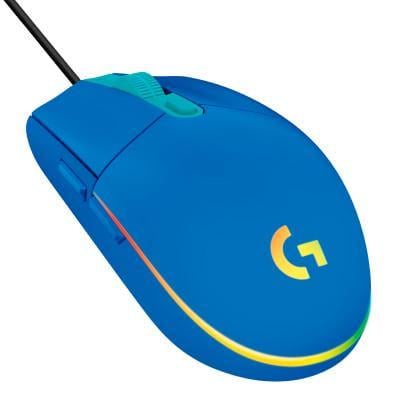 Компьютерная мышка Logitech G102 Lightsync USB Blue (910-005801)