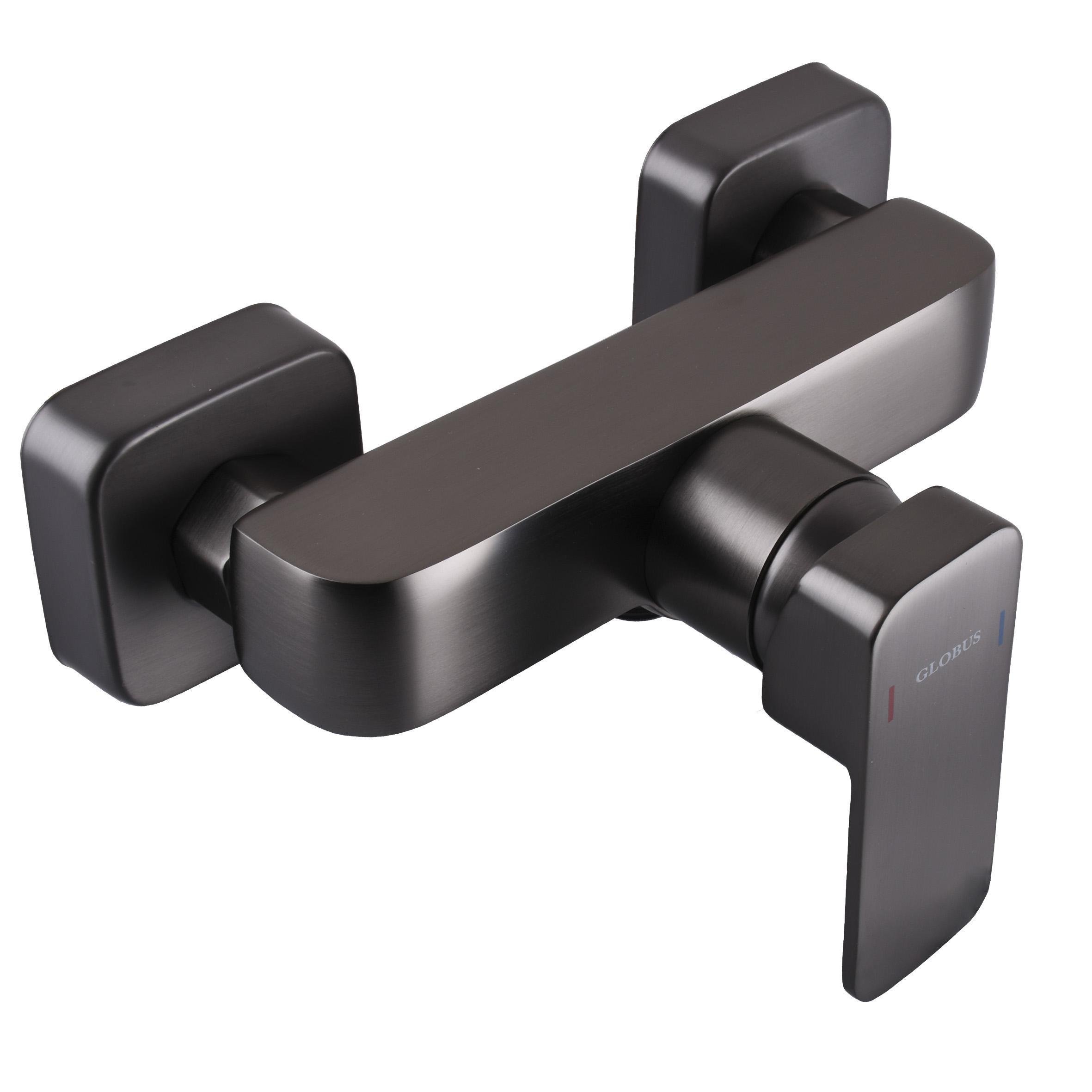 Змішувач для душу Globus Lux Milano GLM-105N-11-Graphite Змішувач для душу Globus Lux Milano GLM-105N-11-Graphite