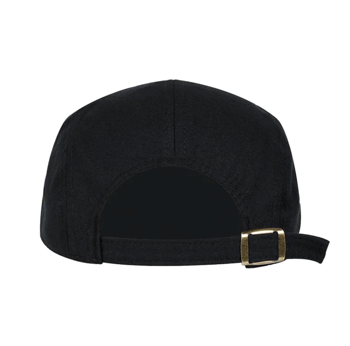 Кепка снепбек Wuke пятиклинка логотип LA Лос-Анджелес с прямым козырьком унисекс one size Черный - фото 3