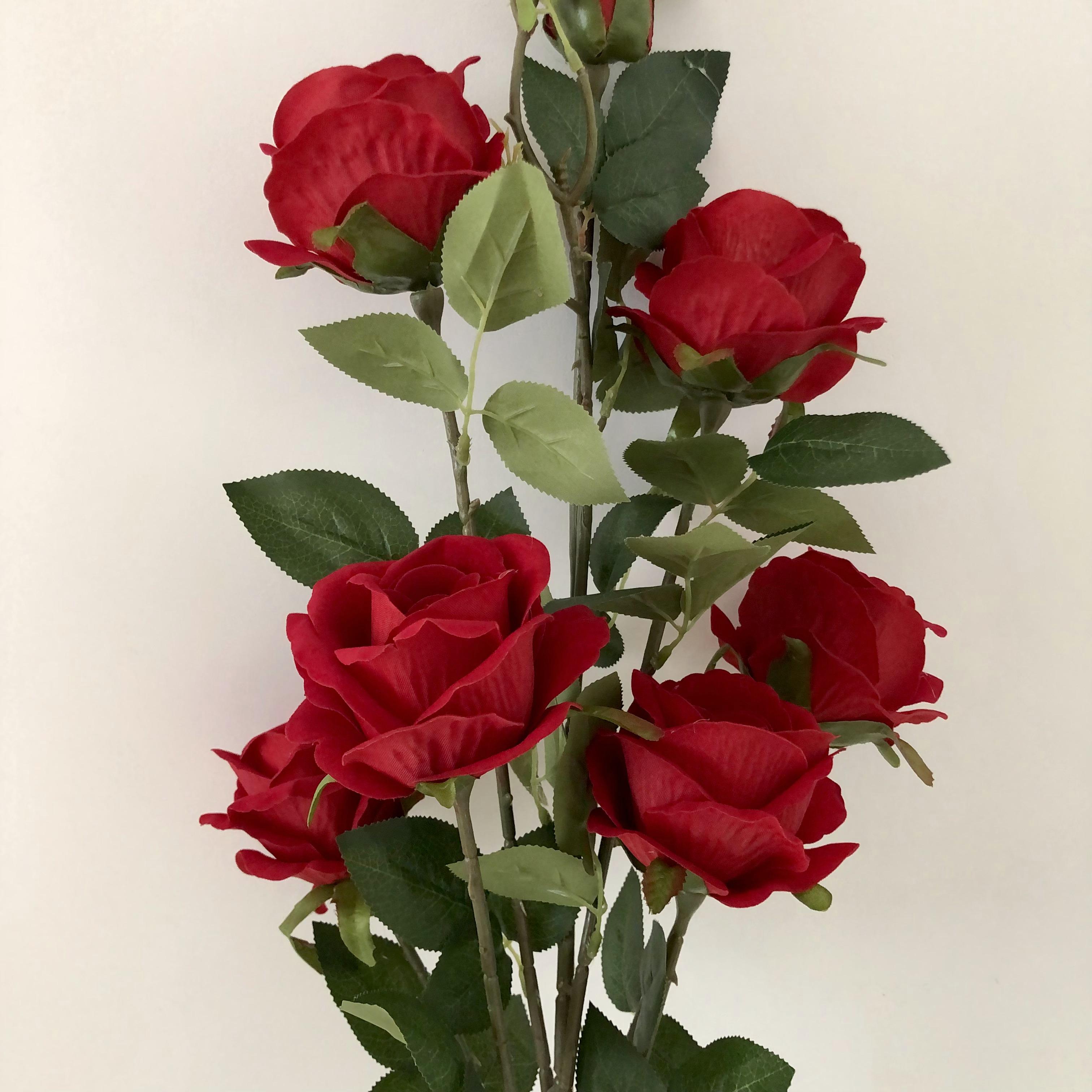 Роза на ветке 80 см Красный - фото 6 Роза на ветке 80 см Красный - фото 6