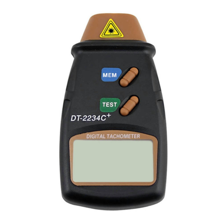 Лазерний тахометр DT-2234C+ цифровий безконтактний 9В крона Black (283969) Лазерний тахометр DT-2234C+ цифровий безконтактний 9В крона Black (283969)