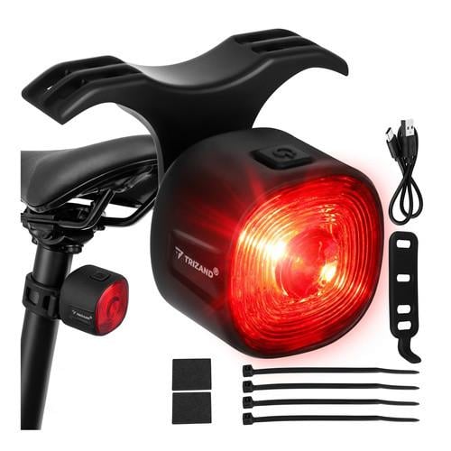 Фонарь задний велосипедный Trizand 27562 красный LED USB 6 режимов (5095bf-3169920484)