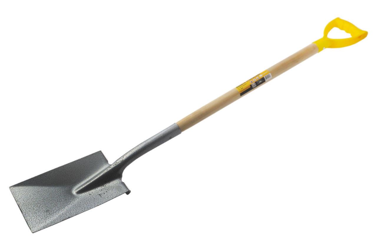 Лопата траншейний Mastertool ручка дерево 290x180 мм (14-6270)