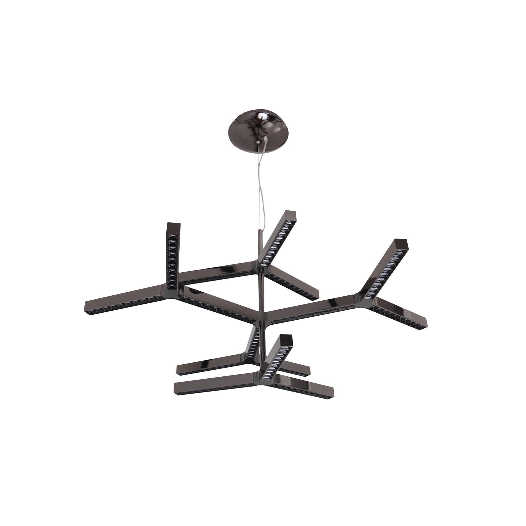 Подвесная люстра Skarlat MD 8990A-3 IN 1 Black 3000K