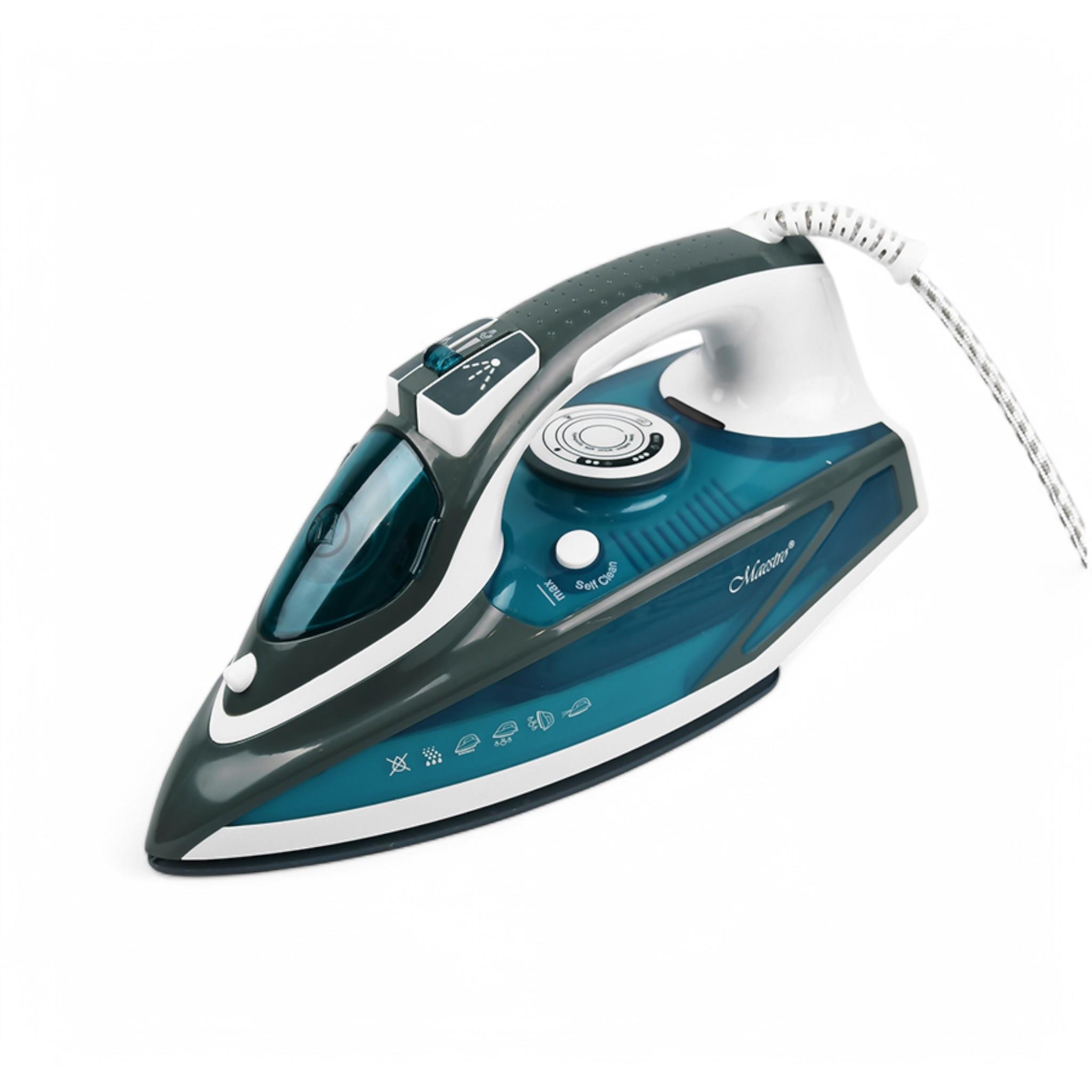Утюг Maestro MR-304C с керамическим покрытием 2200 Вт Blue (L_MR304C/Blue)