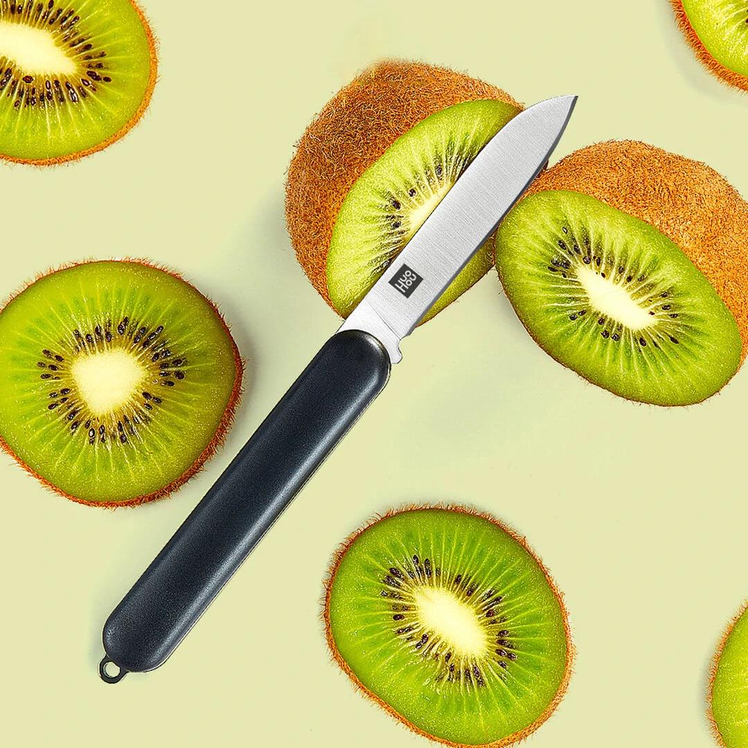 Ніж HuoHou Folding Fruit Knife HU0103 Black (49482) - фото 3 Ніж HuoHou Folding Fruit Knife HU0103 Black (49482) - фото 3