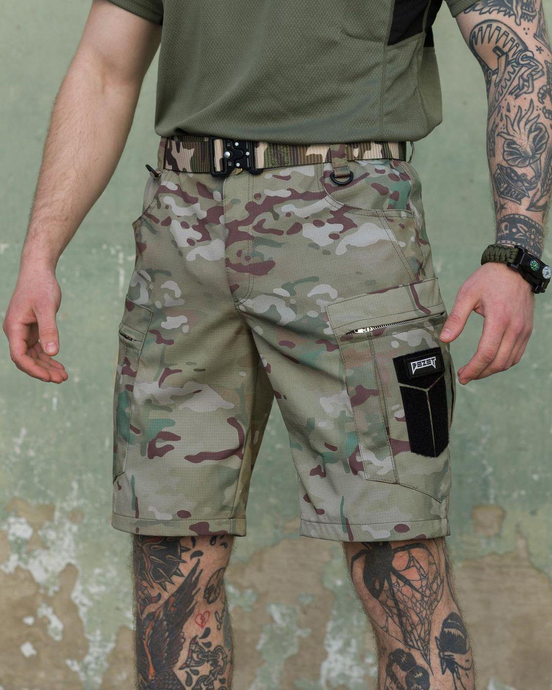 Шорти карго Bezet Ешелон XL Камуфляж (7790)