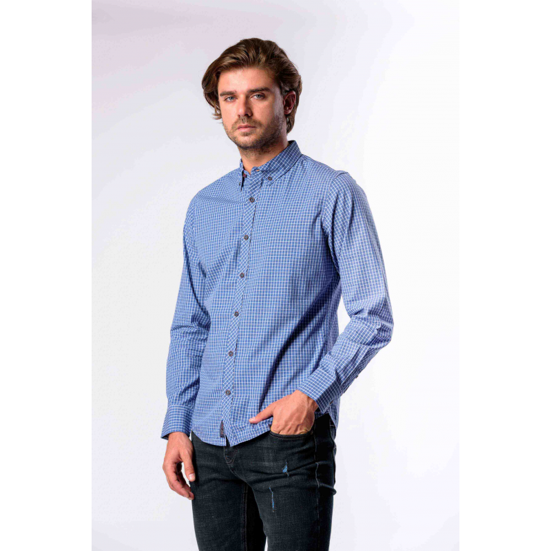 Сорочки чоловічі Lee Cooper 10295687 S Блакитний - фото 3