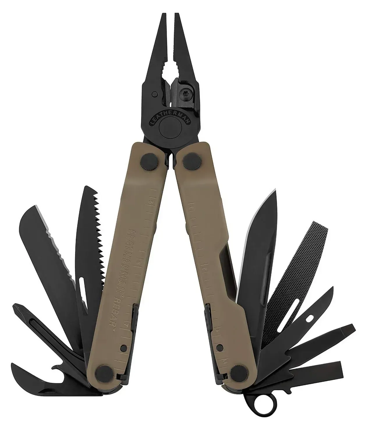 Мультитул Leatherman Rebar 17 инструментов с чехлом Coyote (26068270) Мультитул Leatherman Rebar 17 инструментов с чехлом Coyote (26068270)