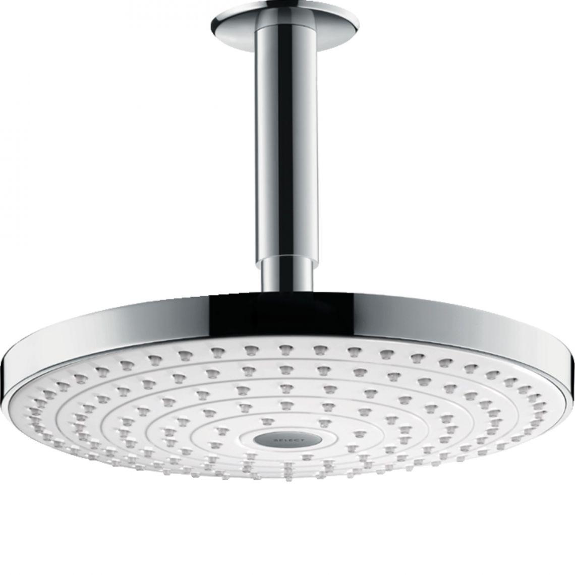 Лейка для верхнего душа Hansgrohe Raindance Select S 240 2jet потолочный Хром/Белый (26467400)