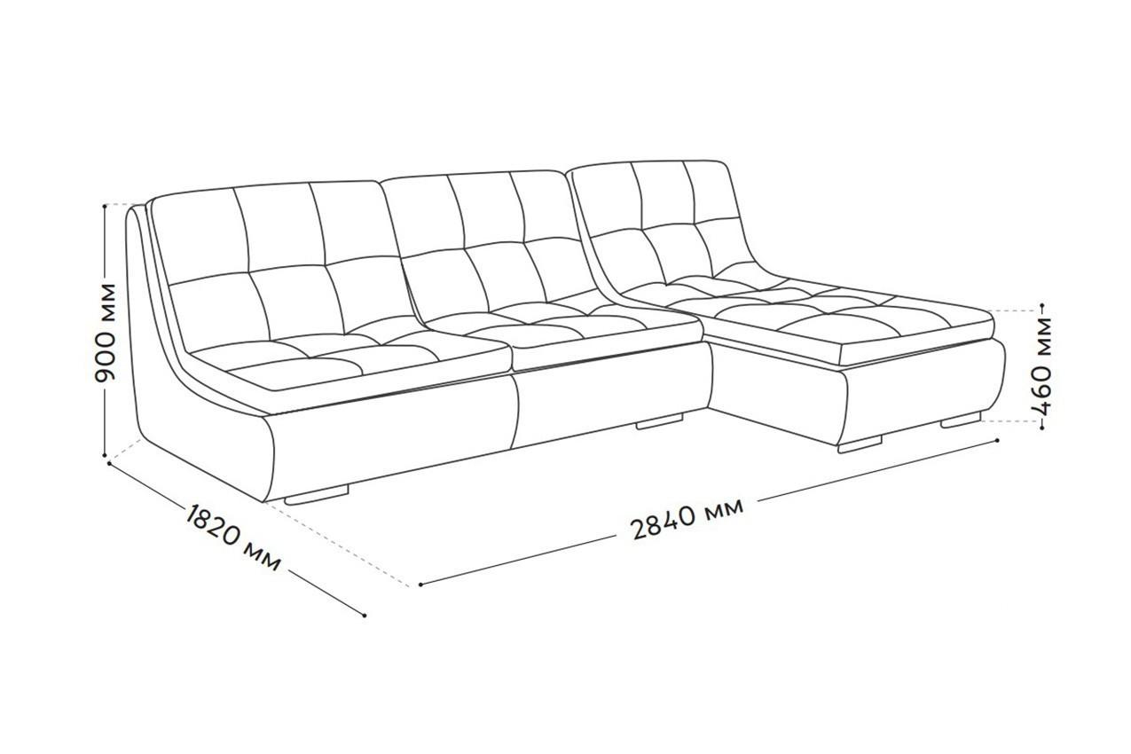 Диван кутовий модульний Елегант Benefit 2 (20071252) - фото 4 Диван кутовий модульний Елегант Benefit 2 (20071252) - фото 4