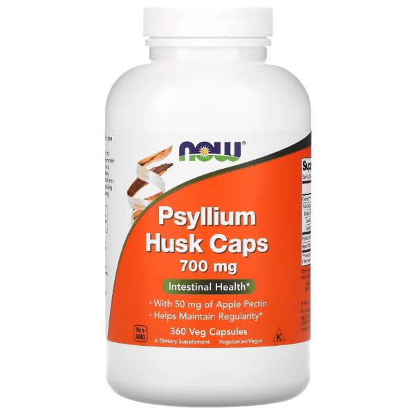 Клитковина NOW Foods Psyllium Husk 700 мг 360 вег. капс. (000025246)