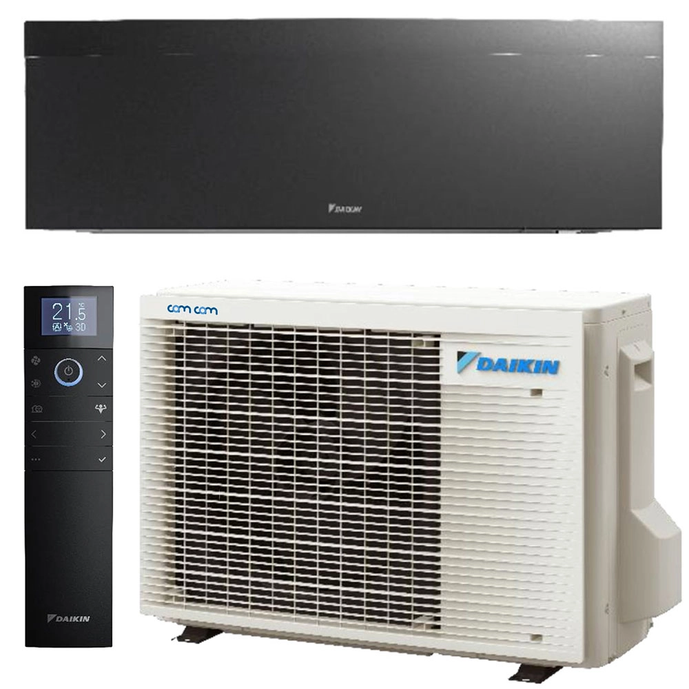 Кондиціонер Daikin Emura 3 FTXJ20AB/RXJ20A Чорний