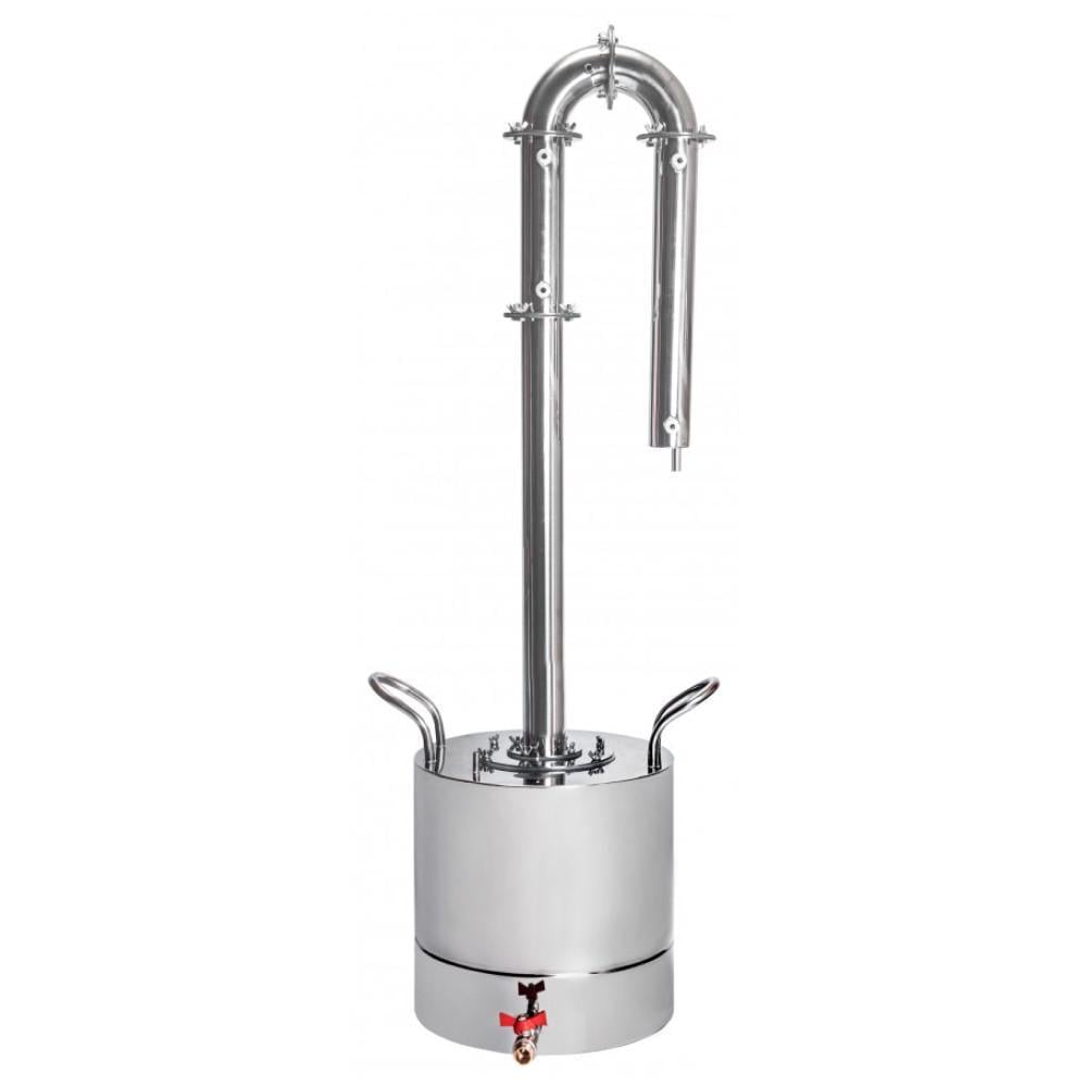 Дистиллятор Смакуй Профи на закрытом кубе 23 л