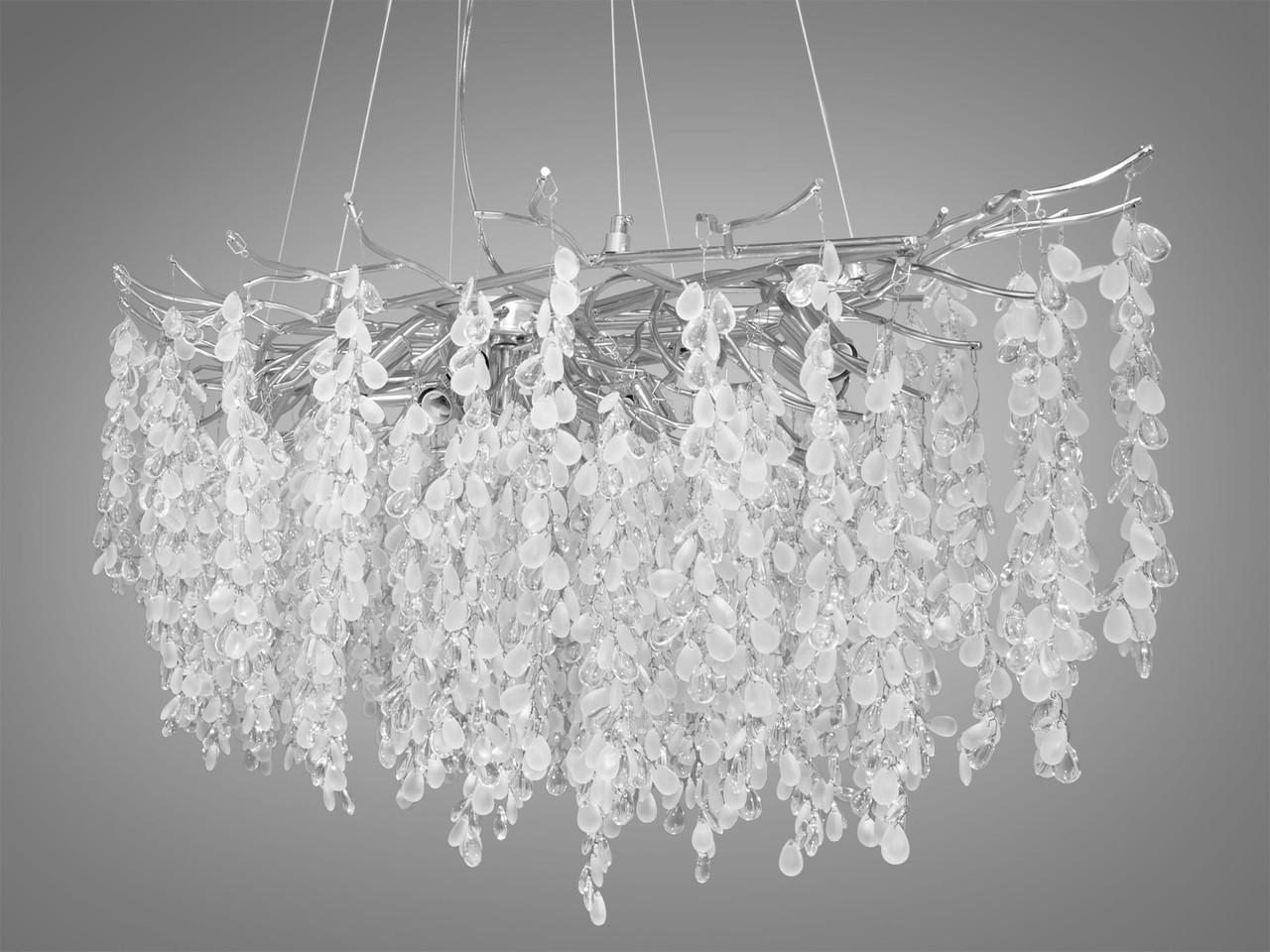 Люстра хрустальная 603-L1500CH-LS Глициния Хром (2178305612) - фото 2 Люстра хрустальная 603-L1500CH-LS Глициния Хром (2178305612) - фото 2