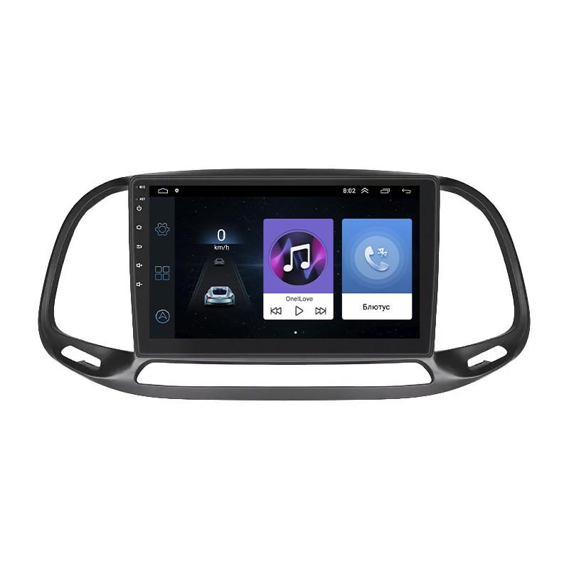 Магнитола штатная Lesko для Fiat Doblo II 2015-9" 1/16Gb Wi-Fi GPS Base